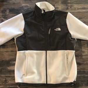 White North Face fleece jacket